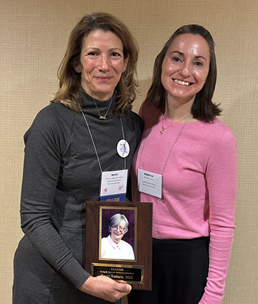 Dr. Becki Battista at SEACSM event