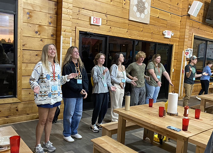 Camp Blue Skies OT students