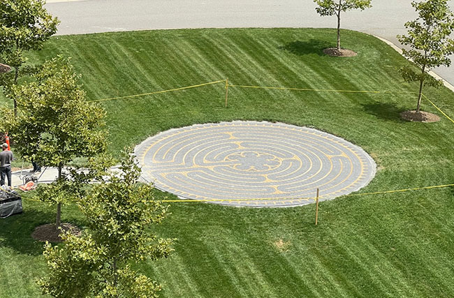 Levine Hall Meditative Labyrinth 