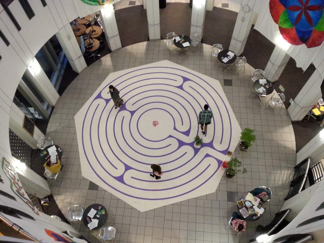 Original Labyrinth on App State Campus