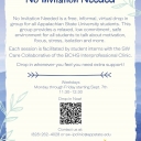 No Invitation Needed Flyer