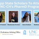 Photos of students who will be attending UNC-CH Eshelman school of pharmacy